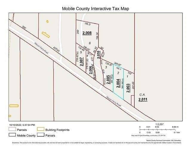 0.6 Acres of Land for Sale in Wilmer, Alabama