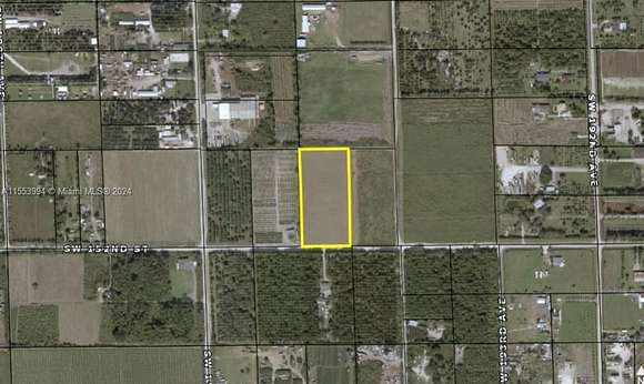 5 Acres of Agricultural Land for Sale in Homestead, Florida