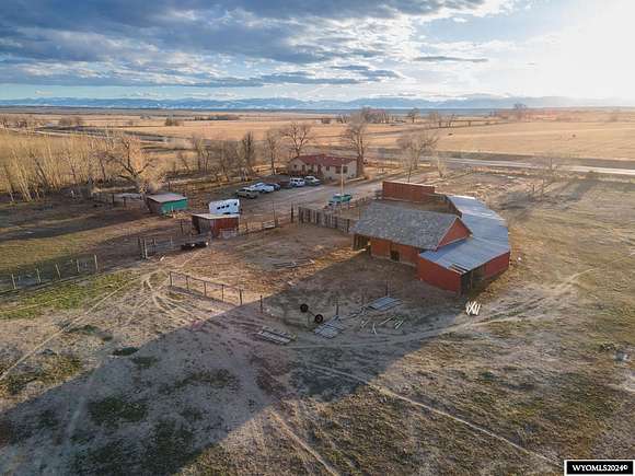 10.1 Acres of Land with Home for Sale in Riverton, Wyoming