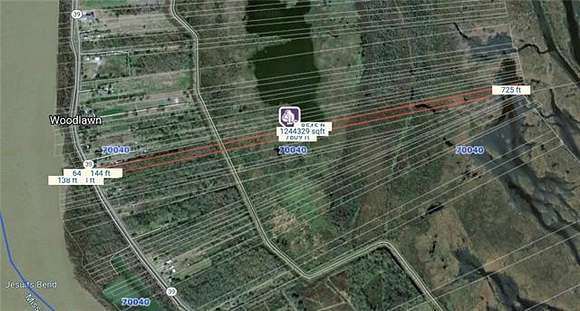 33.9 Acres of Land for Sale in Braithwaite, Louisiana
