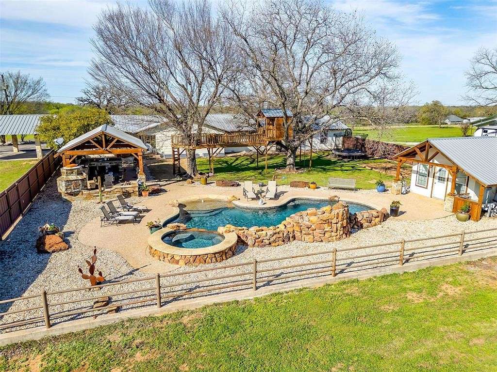 3.7 Acres of Residential Land with Home for Sale in Joshua, Texas