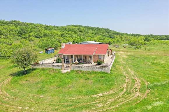31.2 Acres of Agricultural Land with Home for Sale in Jacksboro, Texas
