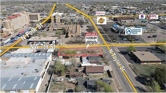 0.19 Acres of Commercial Land for Sale in Amarillo, Texas