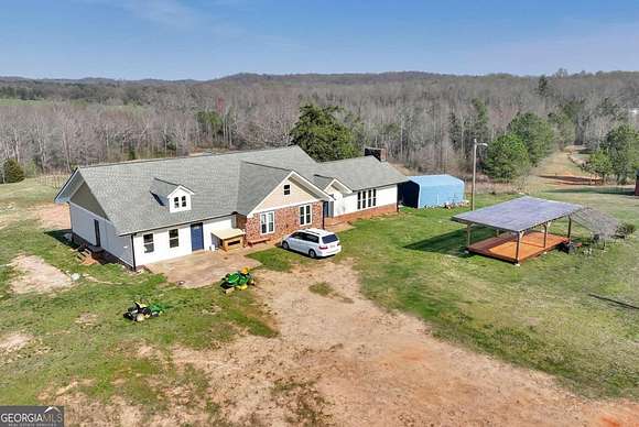 91.8 Acres of Agricultural Land with Home for Sale in Maysville, Georgia