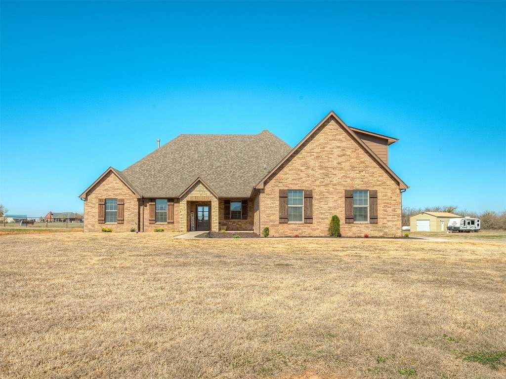 5 Acres of Land with Home for Sale in Yukon, Oklahoma