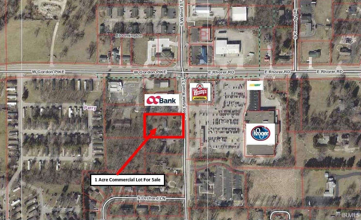 1 Acre of Commercial Land for Sale in Bloomington, Indiana