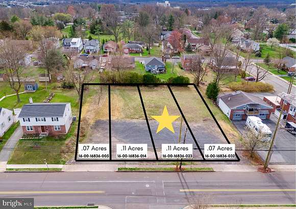 0.12 Acres of Mixed-Use Land for Sale in Pottstown, Pennsylvania