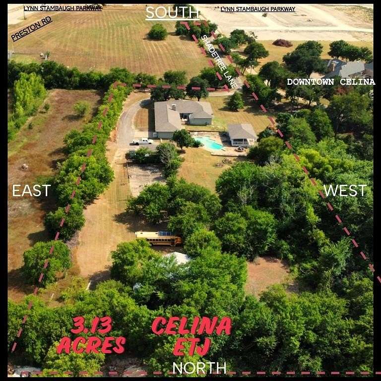 3.13 Acres of Commercial Land for Sale in Celina, Texas