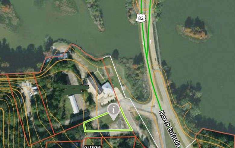 0.55 Acres of Commercial Land for Sale in Eufaula, Alabama