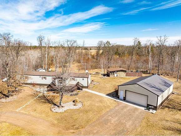 10 Acres of Recreational Land with Home for Sale in Sandstone, Minnesota