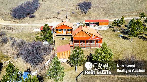20.2 Acres of Recreational Land with Home for Sale in Moore, Montana