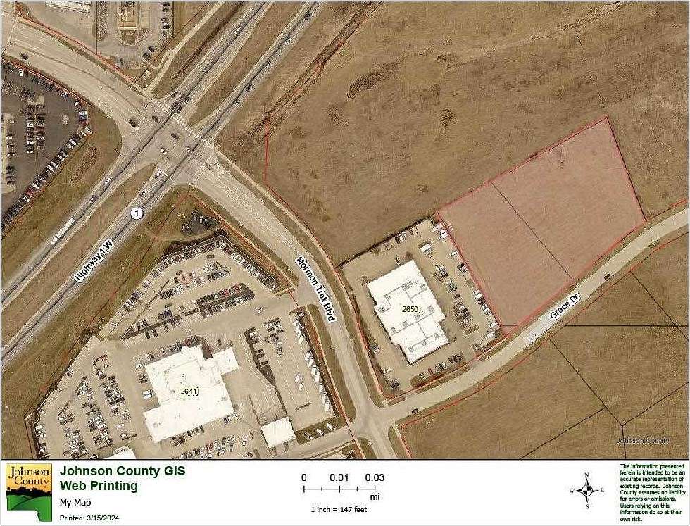 2.6 Acres of Commercial Land for Sale in Iowa City, Iowa