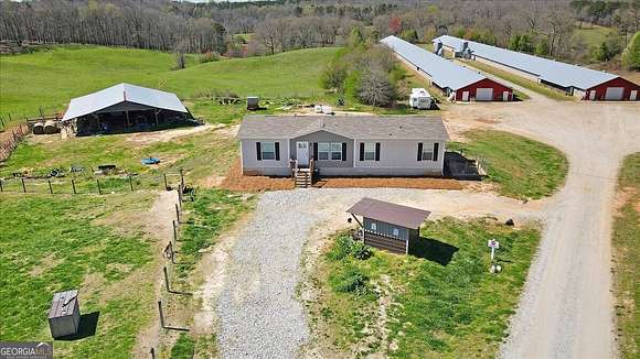 42.8 Acres of Land with Home for Sale in Lula, Georgia