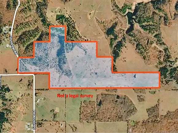 177 Acres of Agricultural Land for Sale in Welling, Oklahoma