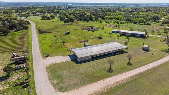 3.9 Acres of Residential Land with Home for Sale in Weatherford, Texas
