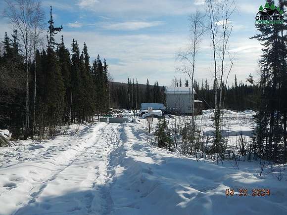 5.36 Acres of Residential Land with Home for Sale in North Pole, Alaska