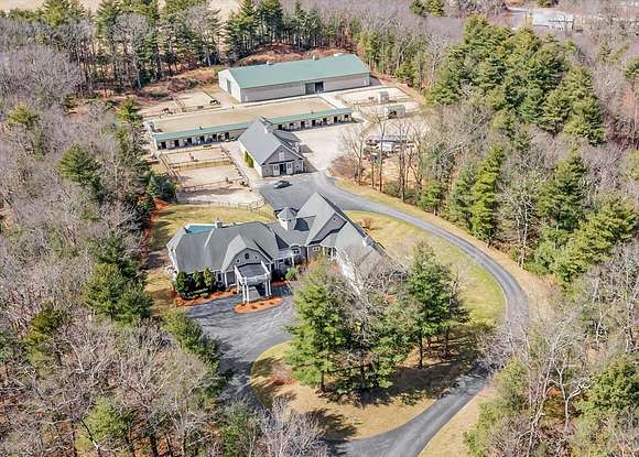 10.5 Acres of Land with Home for Sale in Norfolk, Massachusetts