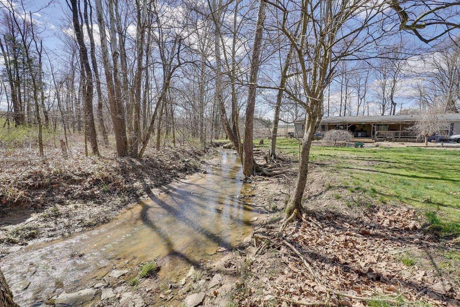 3 Acres of Residential Land with Home for Sale in Osgood, Indiana