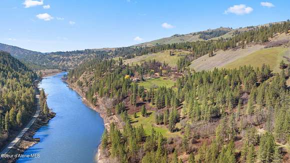 104 Acres of Land with Home for Sale in Lenore, Idaho