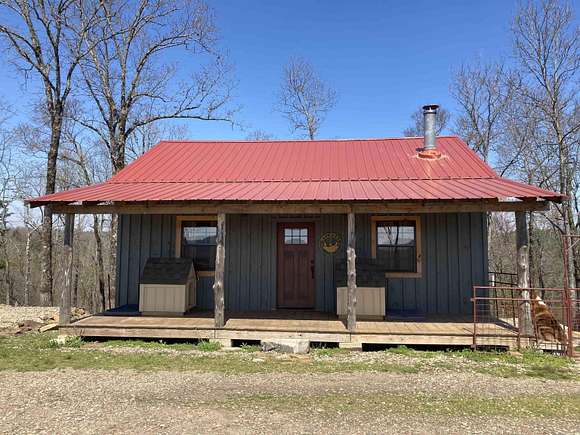 18.1 Acres of Land with Home for Sale in Waldron, Arkansas