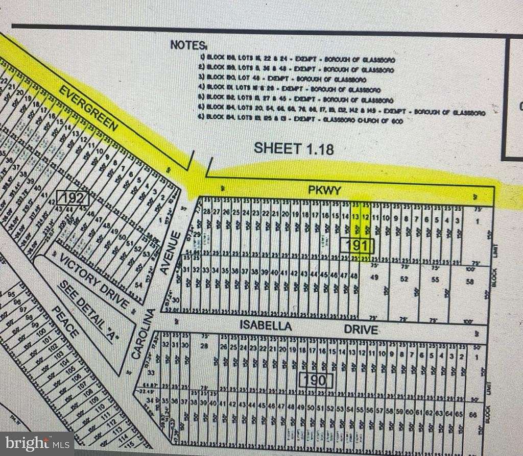 0.17 Acres of Residential Land for Sale in Glassboro, New Jersey