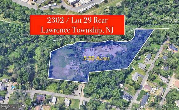 6 Acres of Agricultural Land for Sale in Lawrence Township, New Jersey