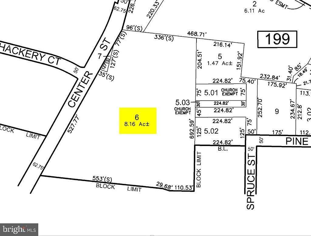 8.6 Acres of Residential Land for Sale in Sewell, New Jersey