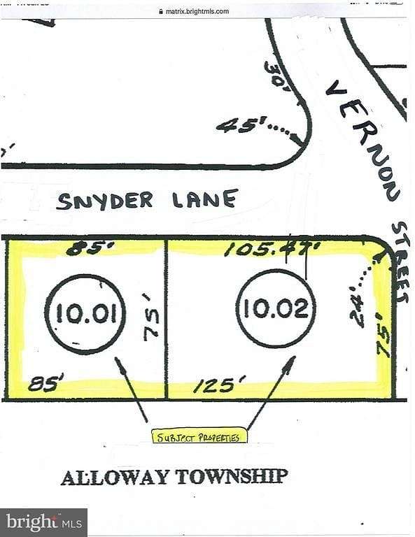 0.44 Acres of Residential Land for Sale in Bridgeton, New Jersey