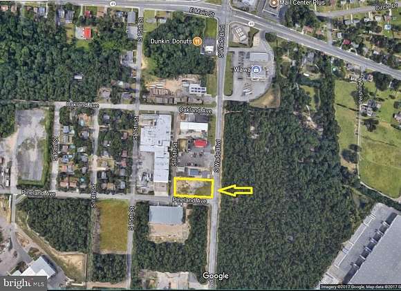 0.65 Acres of Commercial Land for Sale in Millville, New Jersey