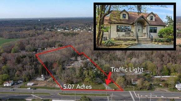 5.07 Acres of Residential Land with Home for Sale in Jackson Township, New Jersey