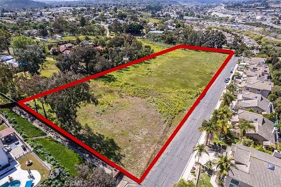 3.85 Acres of Residential Land for Sale in Vista, California