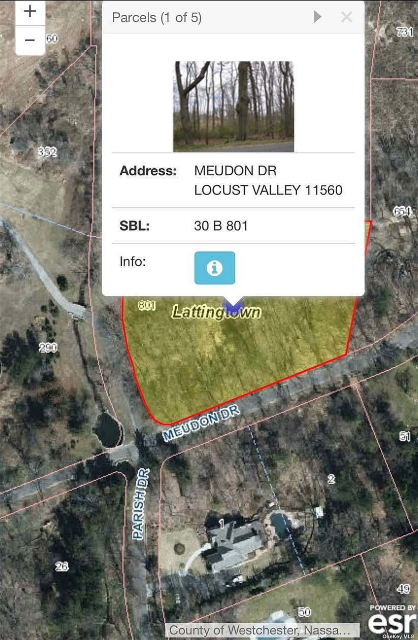 2 Acres of Residential Land for Sale in Lattingtown, New York