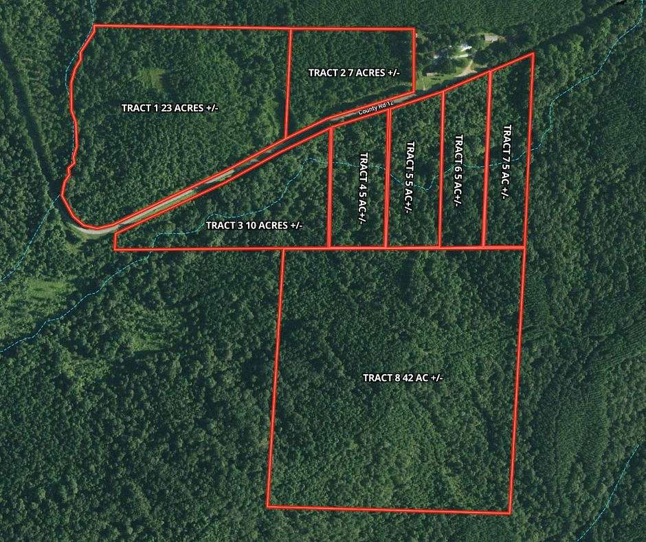 102 Acres of Land for Auction in Heflin, Alabama