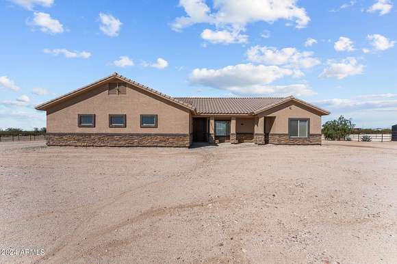 5.3 Acres of Land with Home for Sale in Wittmann, Arizona