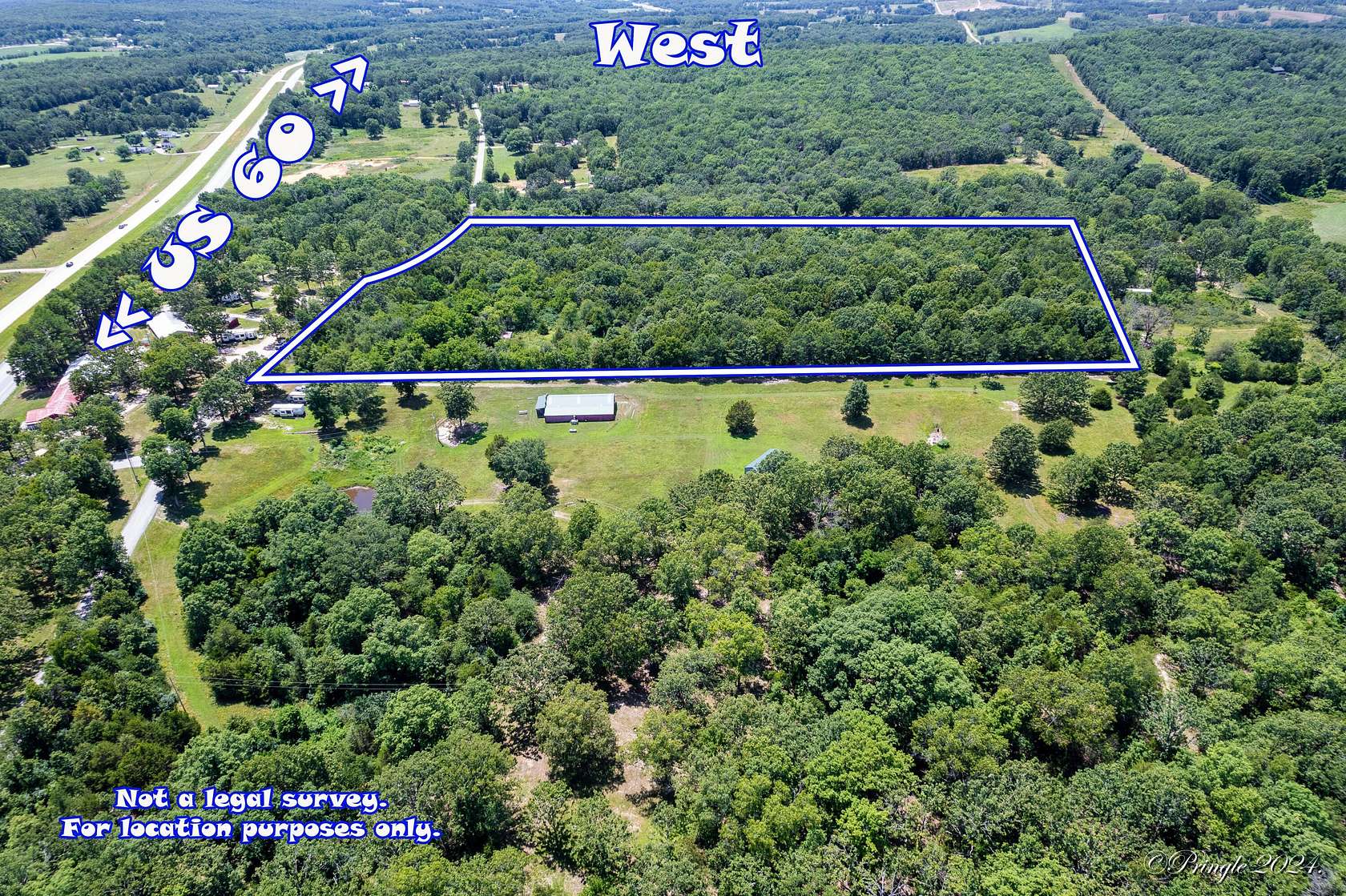 15 Acres of Land for Sale in Mountain View, Missouri