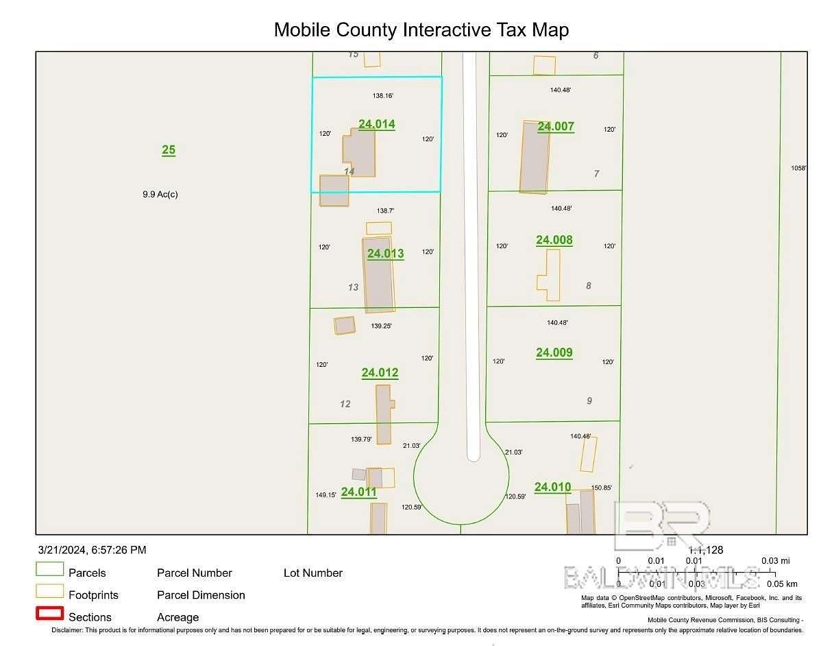 0.373 Acres of Residential Land for Sale in Chunchula, Alabama