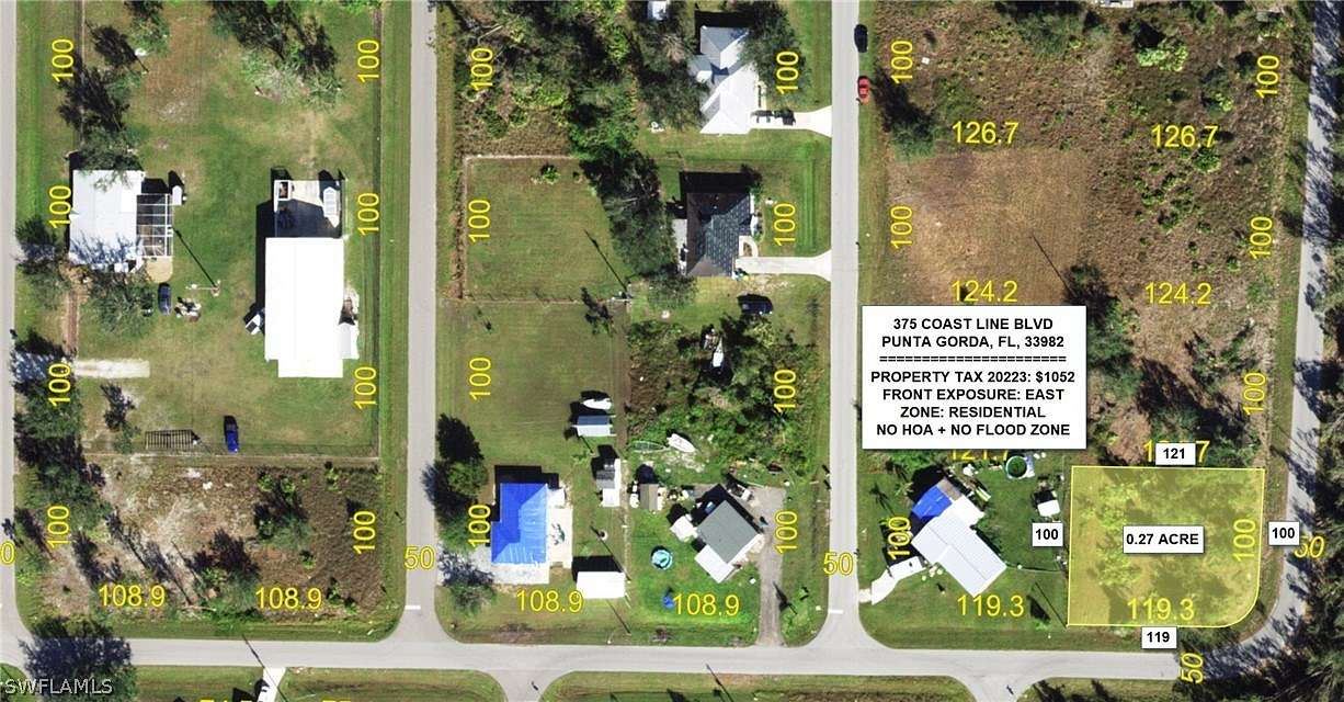 0.27 Acres of Residential Land for Sale in Punta Gorda, Florida