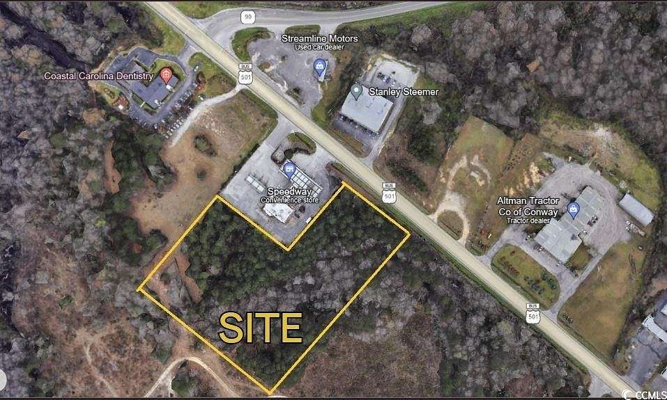 4.5 Acres of Commercial Land for Sale in Conway, South Carolina