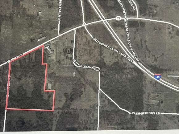 41.27 Acres of Land for Sale in Gravette, Arkansas - LandSearch