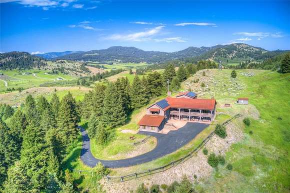 11.6 Acres of Recreational Land with Home for Sale in Bozeman, Montana