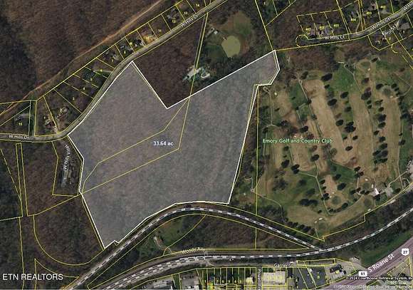 34 Acres of Land for Sale in Harriman, Tennessee