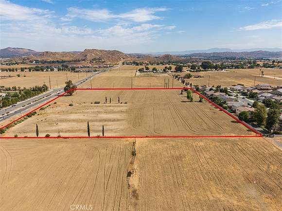 8 Acres of Residential Land for Sale in Moreno Valley, California