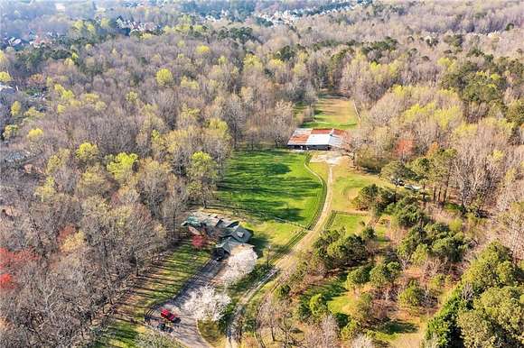 36.4 Acres of Agricultural Land with Home for Sale in Canton, Georgia