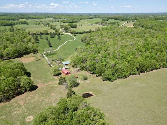 117 Acres of Land with Home for Sale in Birch Tree, Missouri
