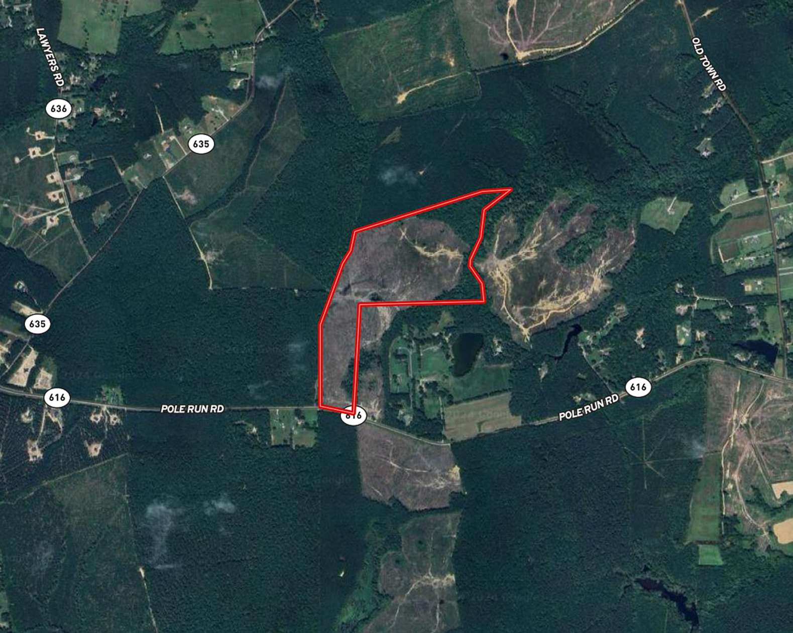 89.1 Acres of Recreational Land for Sale in Disputanta, Virginia