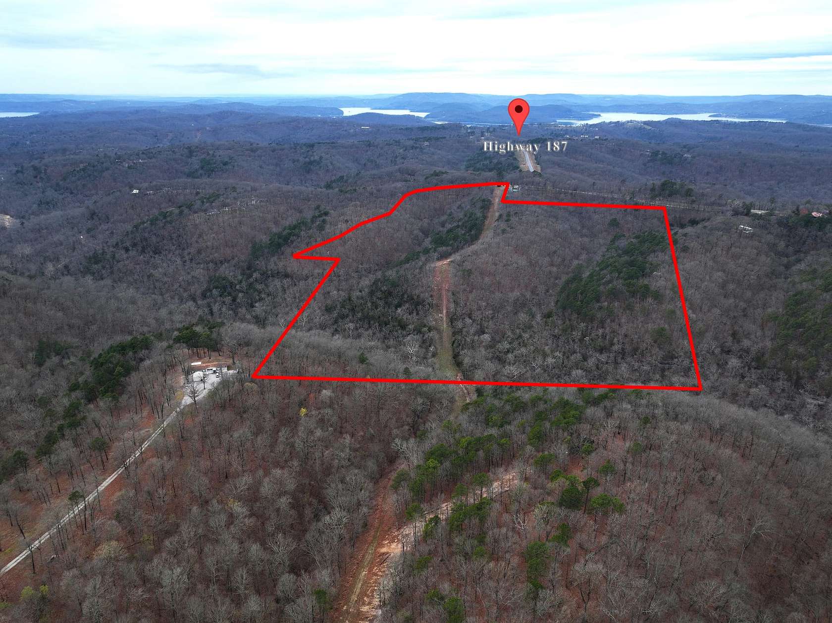 65.7 Acres of Recreational Land for Sale in Eureka Springs, Arkansas