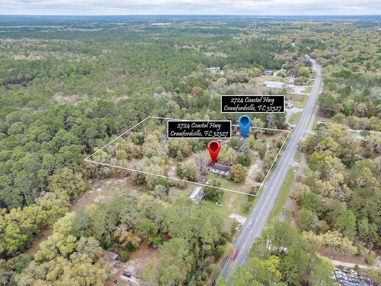 4.5 Acres of Improved Commercial Land for Sale in Crawfordville, Florida
