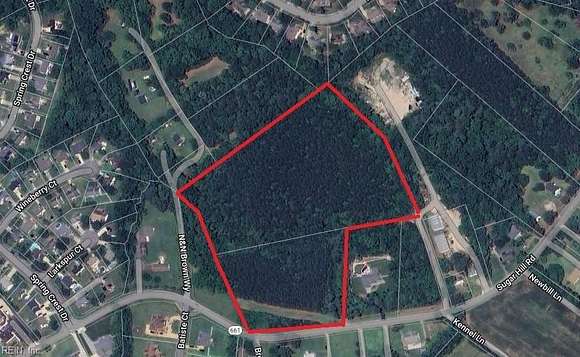 13.23 Acres of Land for Sale in Carrollton, Virginia