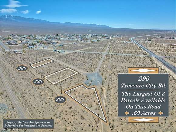 0.7 Acres of Land for Sale in Pahrump, Nevada