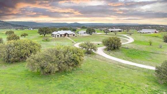 75.7 Acres of Agricultural Land with Home for Sale in Santo, Texas